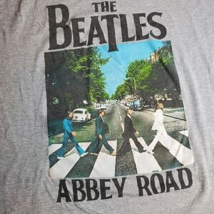 Official Beatles Abbey Road Tee Shirt. Heather Gray. Sz. 3XL.